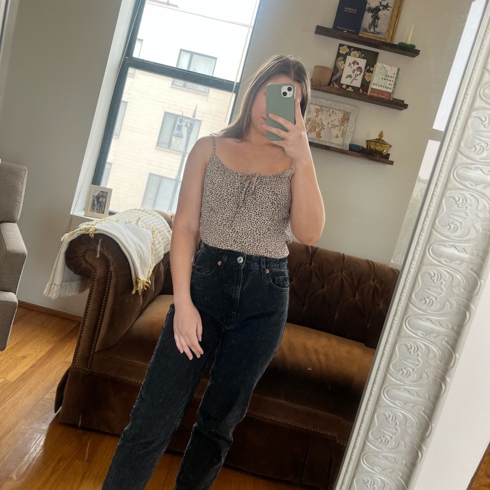 Printed blouses bodysuit